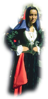 Donna in costume